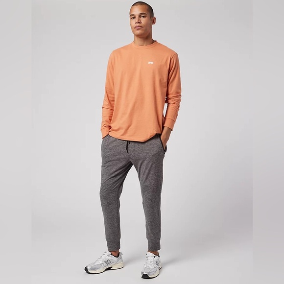 🆕 AMERICAN EAGLE Jogger Pants Men's Small 24/7 Run Active Charcoal Heather Gray - Picture 1 of 10